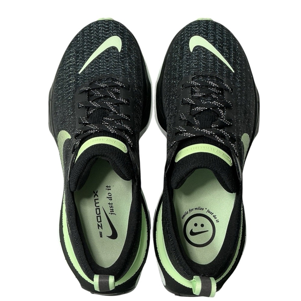 Nike ZoomX Invincible Run Flyknit 3 in Black Volt DR2660-011 Womens Size 8 - Picture 6 of 7